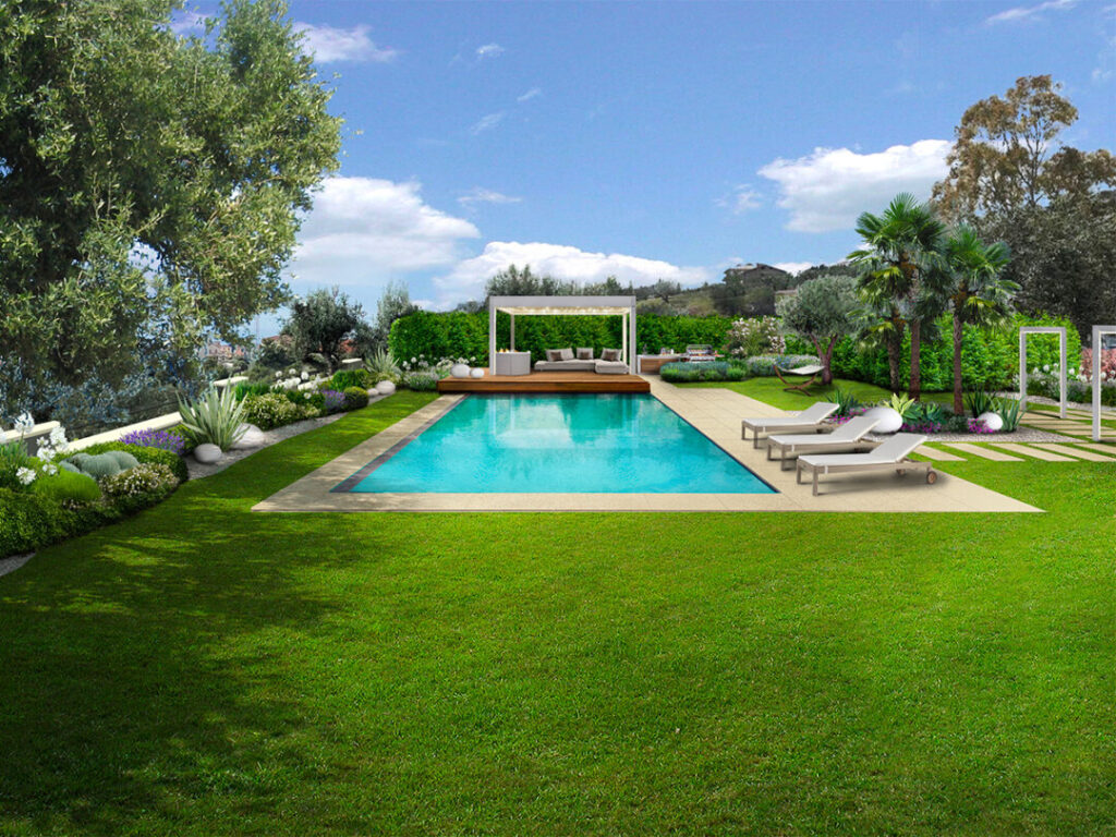 Realizzazione giardini su misura LAgo di Garda