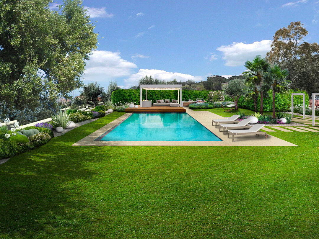 Realizzazione giardini su misura LAgo di Garda